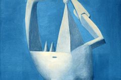 Pablo Picasso 1929 Nude Reclining by the Sea - New York Metropolitan Museum Of Art